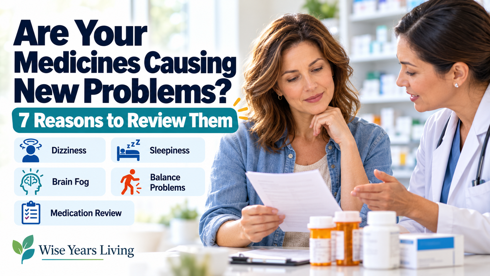 Are Your Medicines Causing New Problems? 7 Reasons to Review Them