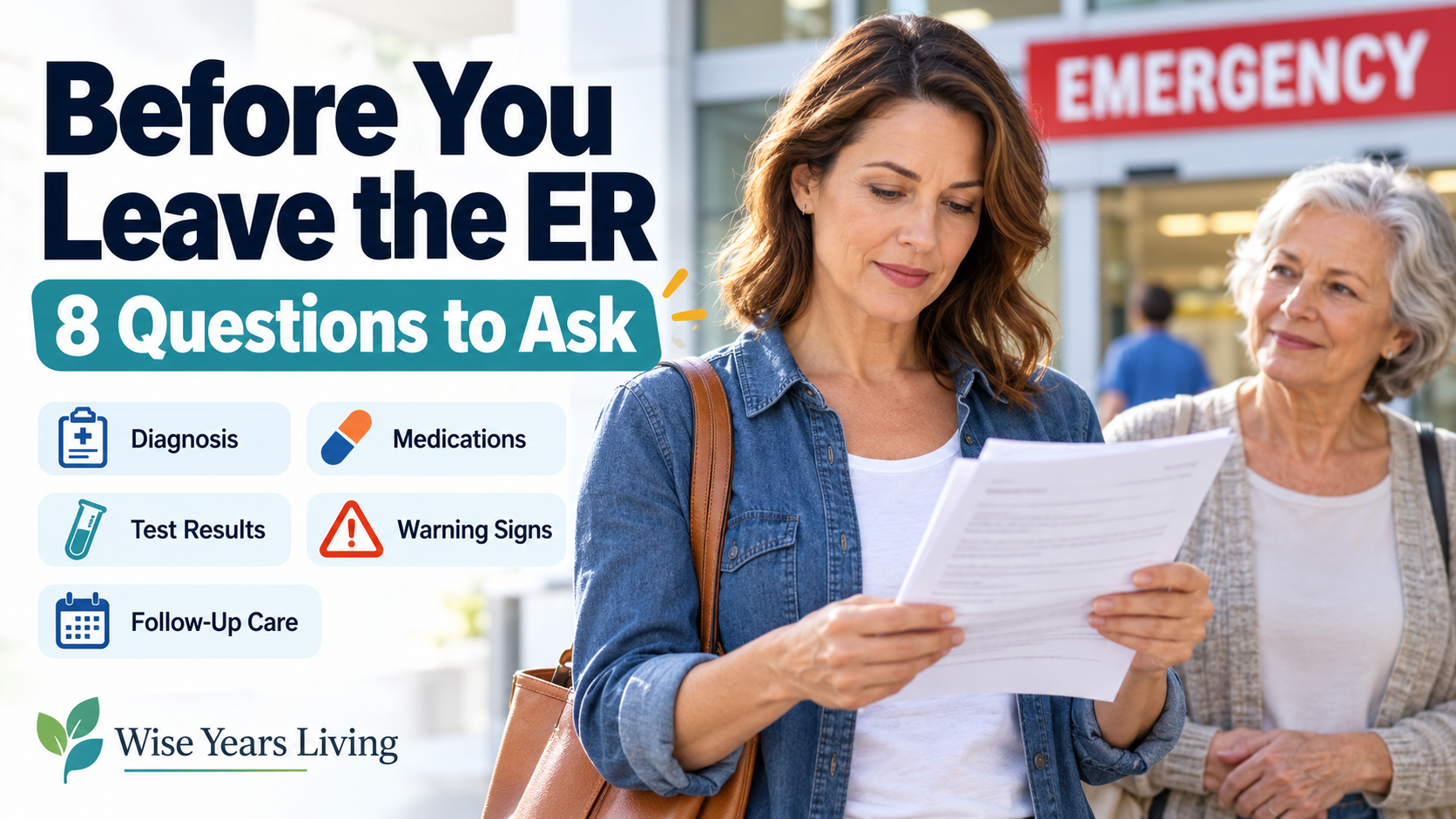 Before You Leave the ER: 8 Questions to Ask