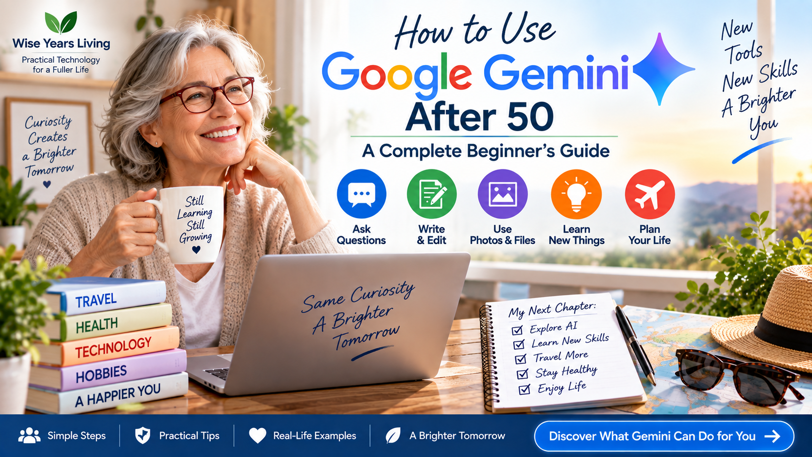 How to Use Google Gemini After 50: A Complete Beginner’s Guide