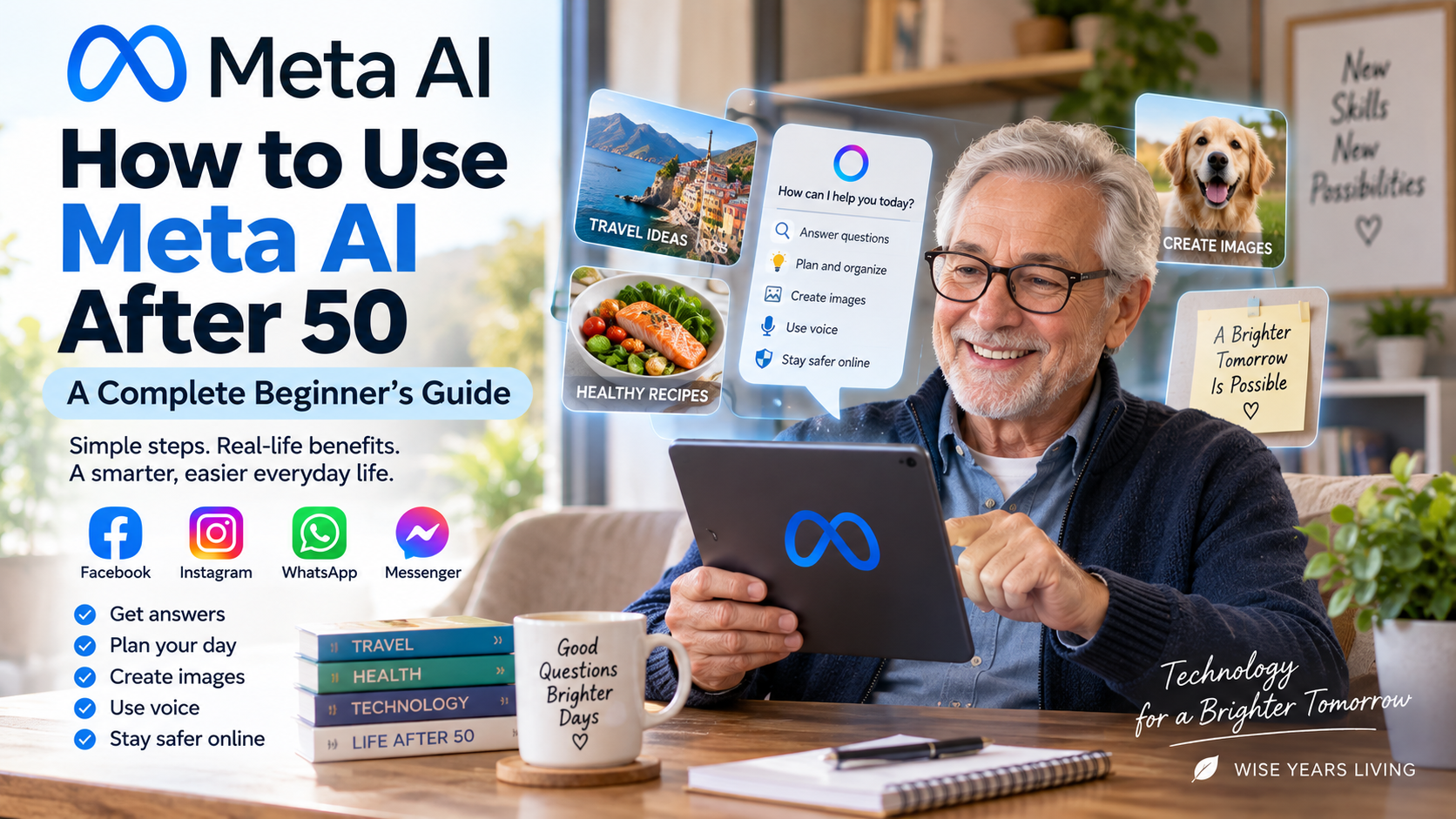 How to Use Meta AI After 50: A Complete Beginner’s Guide