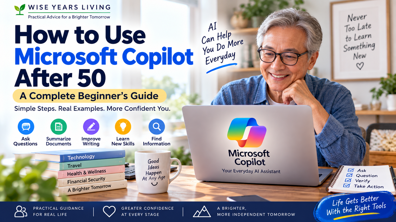 How to Use Microsoft Copilot After 50: A Complete Beginner’s Guide