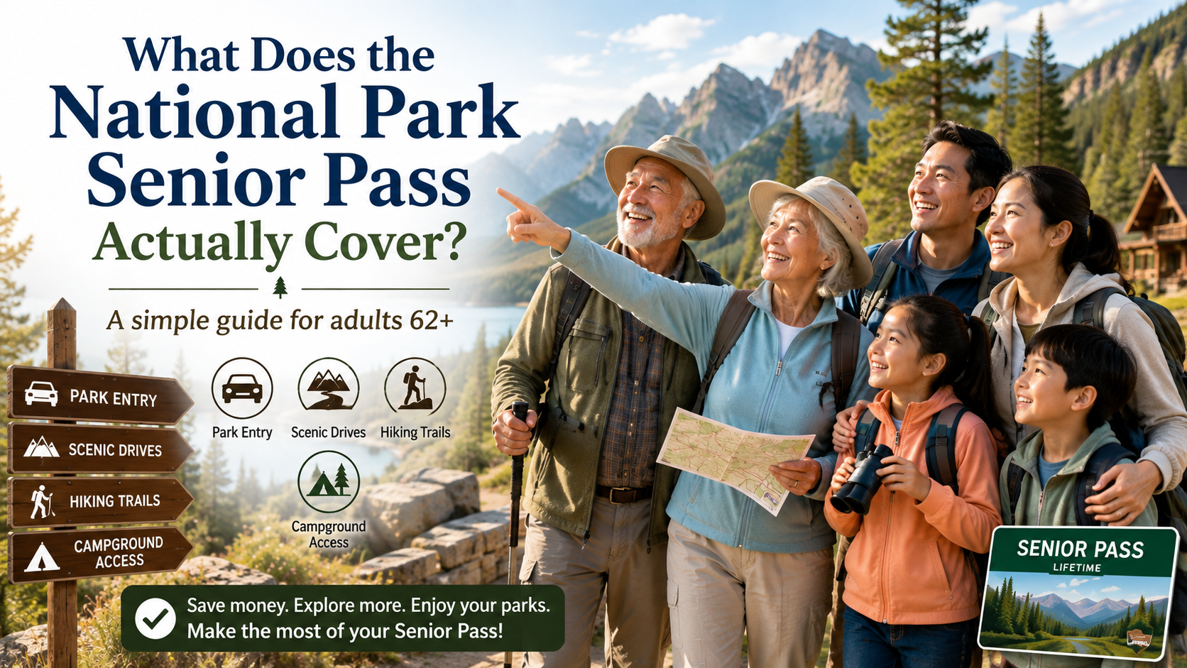 What Does the National Park Senior Pass Actually Cover?