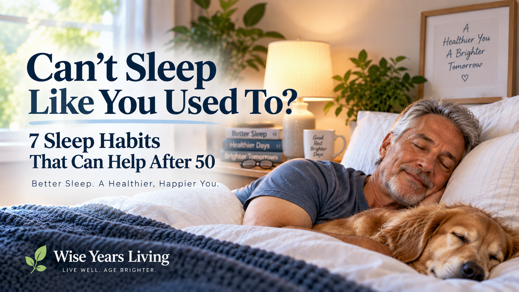 Can’t Sleep Like You Used To? 7 Sleep Habits That Can Help After 50