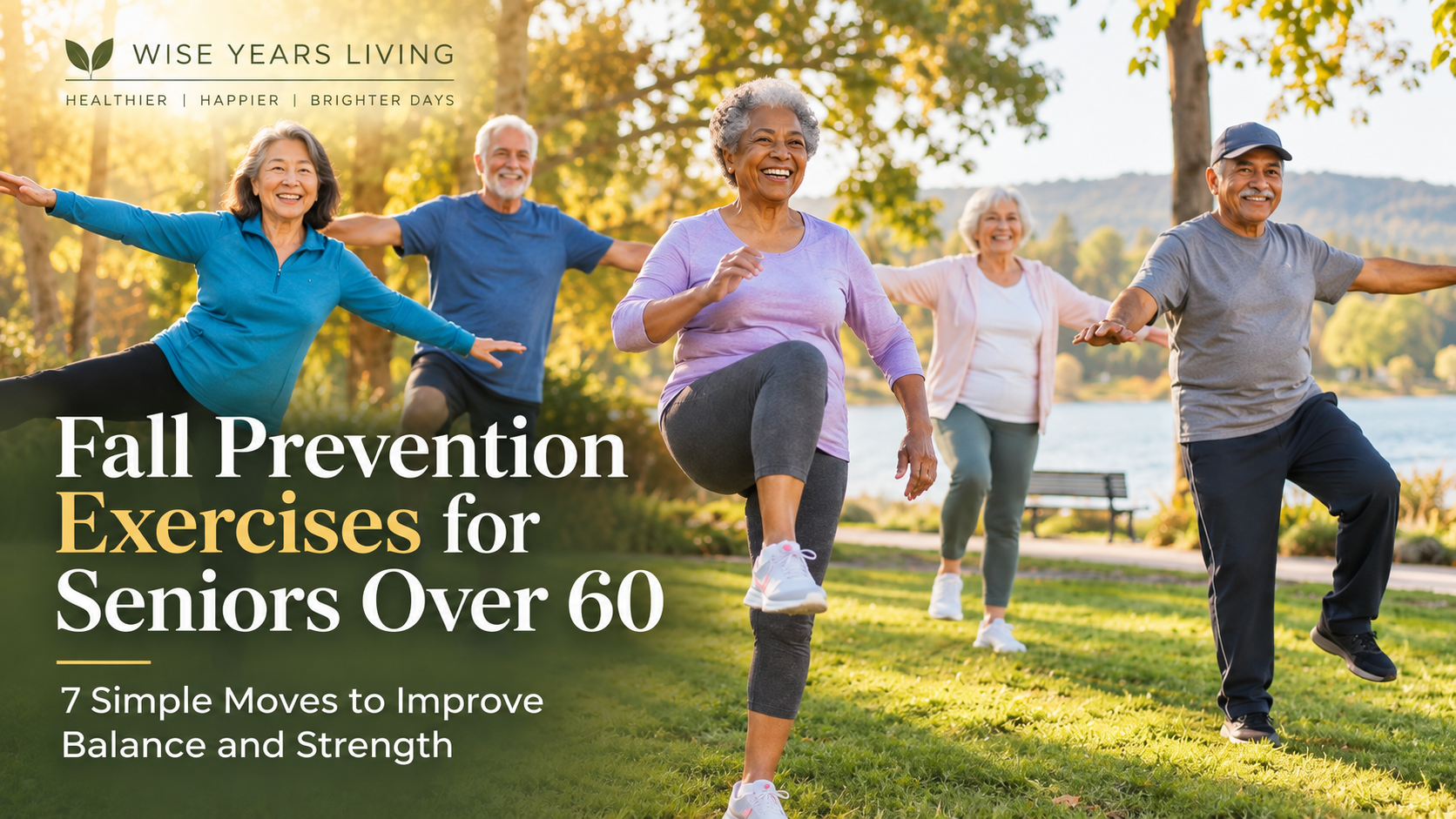 Fall Prevention Exercises for Seniors Over 60: Simple Ways to Improve Balance and Strength