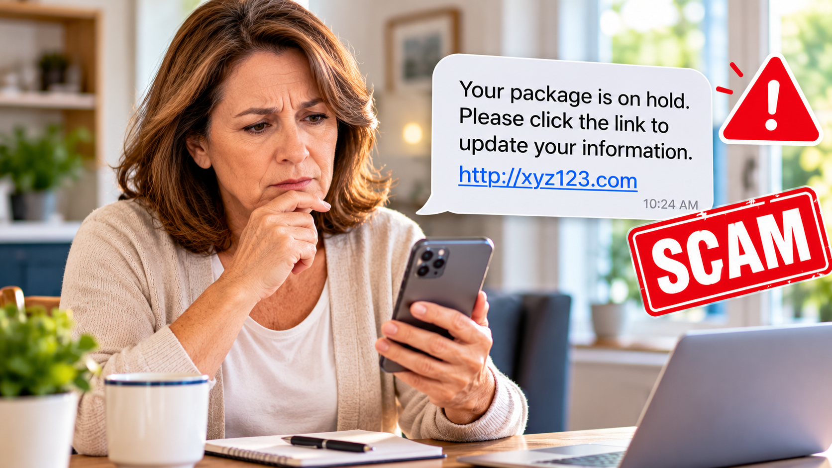 How to Spot Scam Text Messages and What to Do If You Clicked
