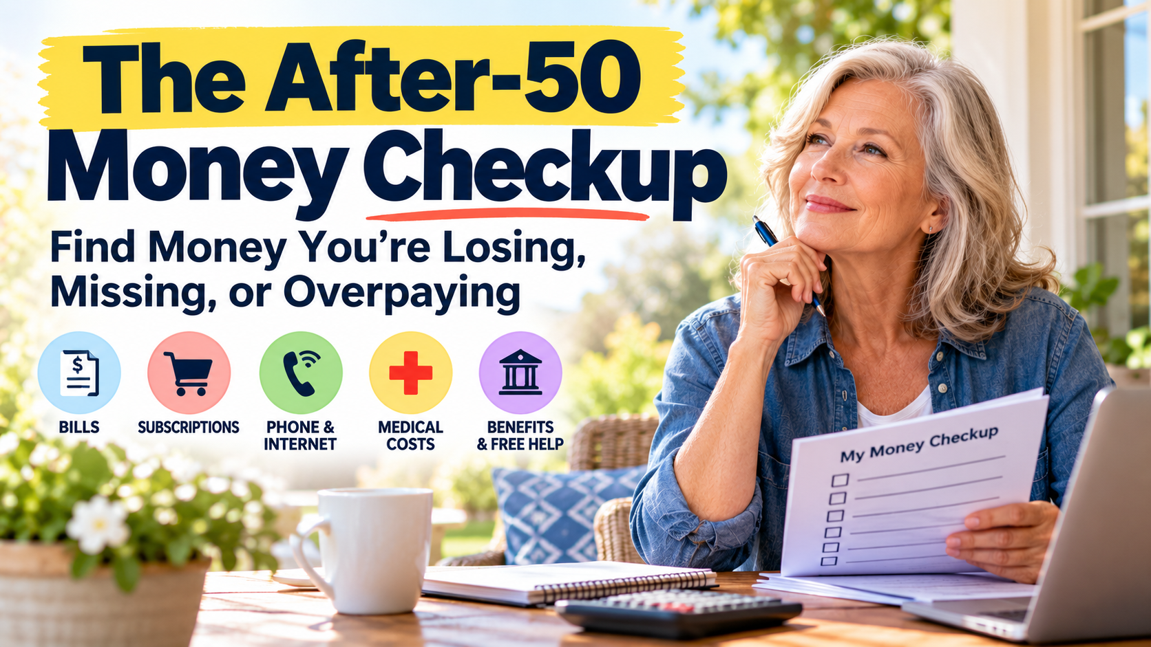 The Household Money Checkup: Find Money You’re Losing, Missing, or Overpaying