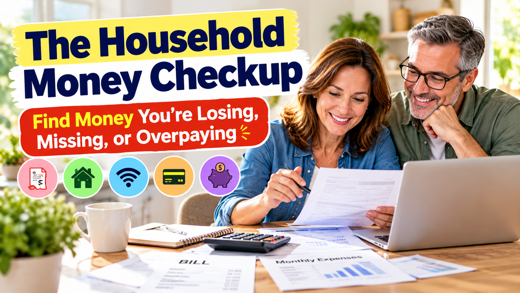 The Household Money Checkup: Find Money You’re Losing, Missing, or Overpaying